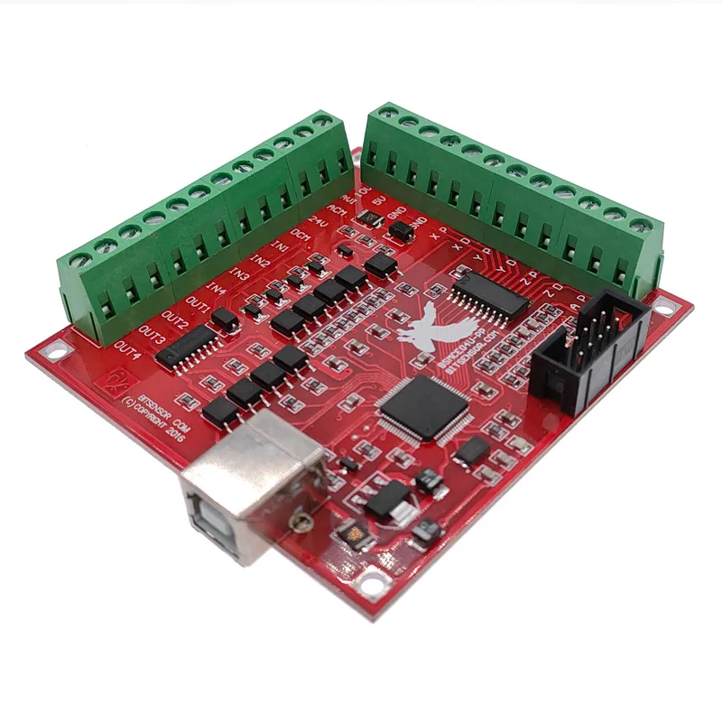 Breakout Board CNC USB MACH3 4 - Mach3 Usb Cnc Controller 4 Axis 100Khz 评论和价格